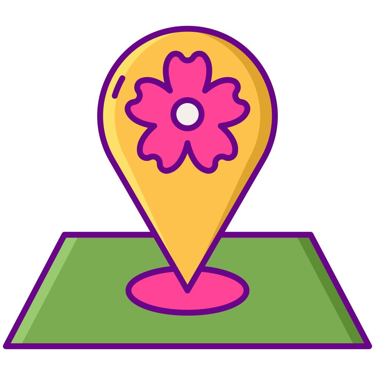 mapas e localização icon