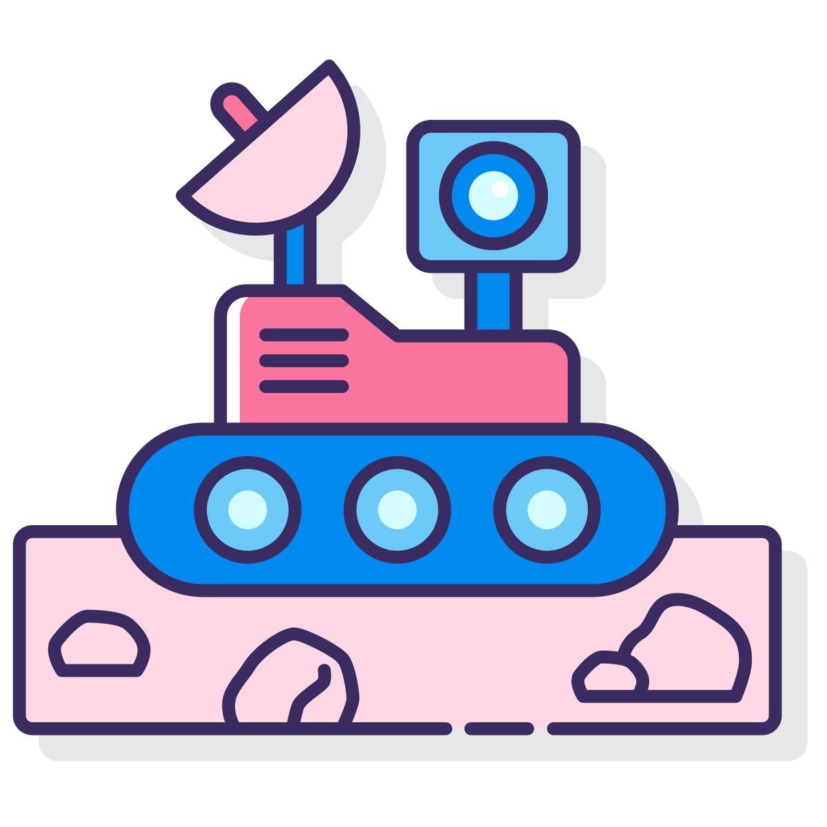 mars rover icon