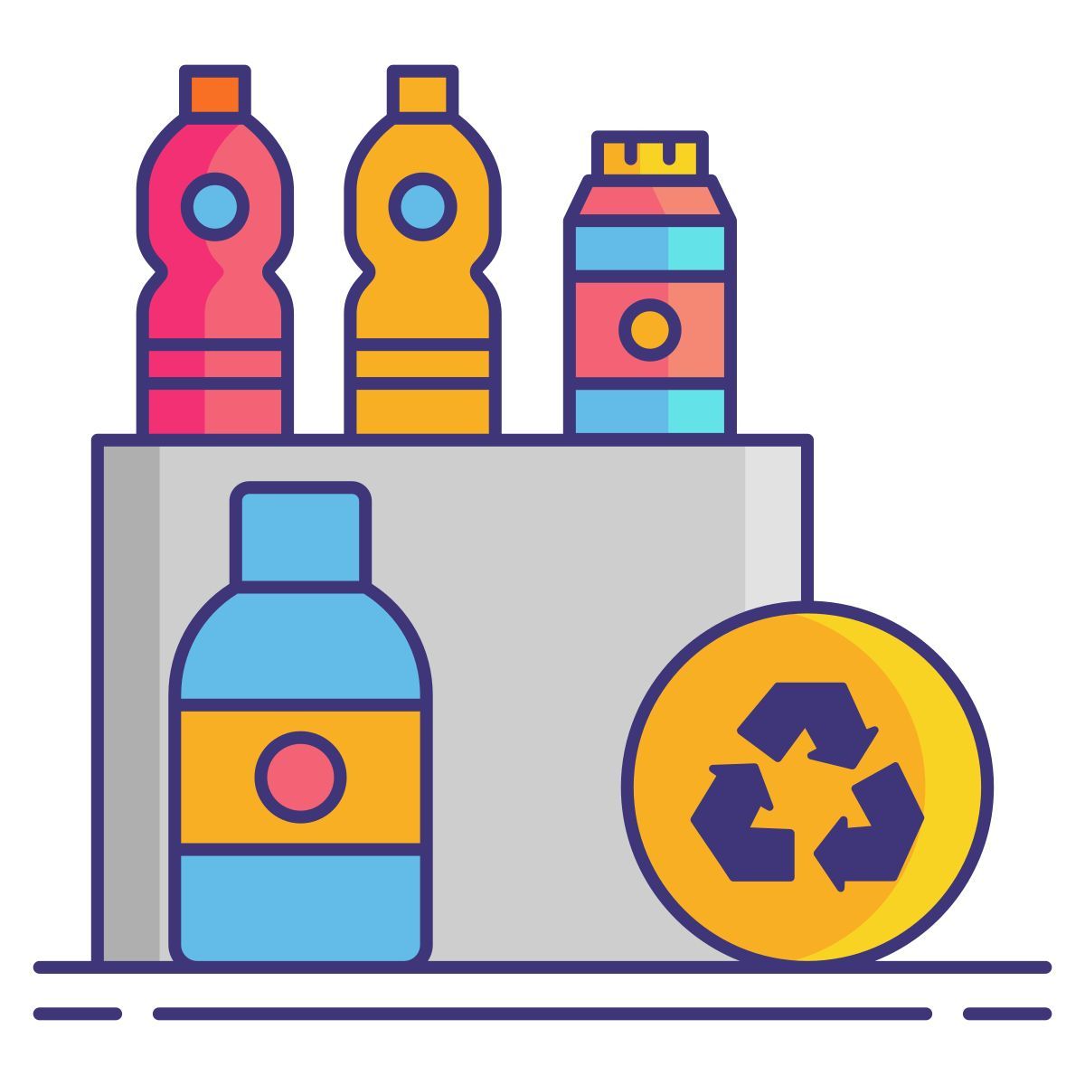 materials logistics icon