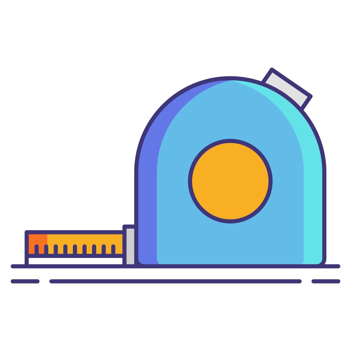 measuring tape icon