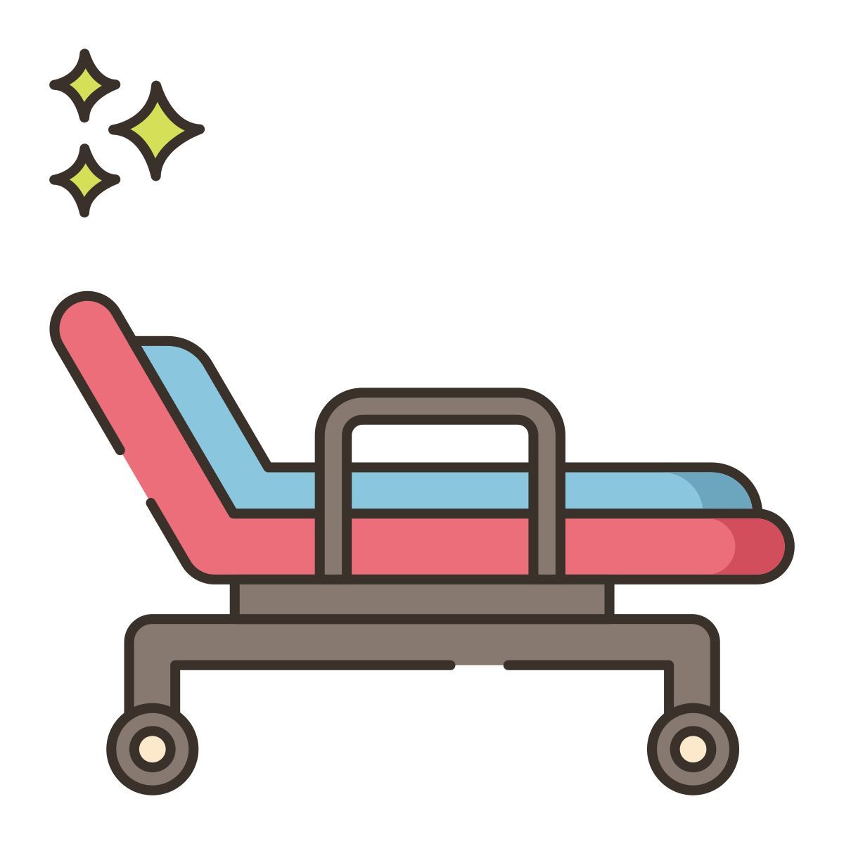 medical bed icon