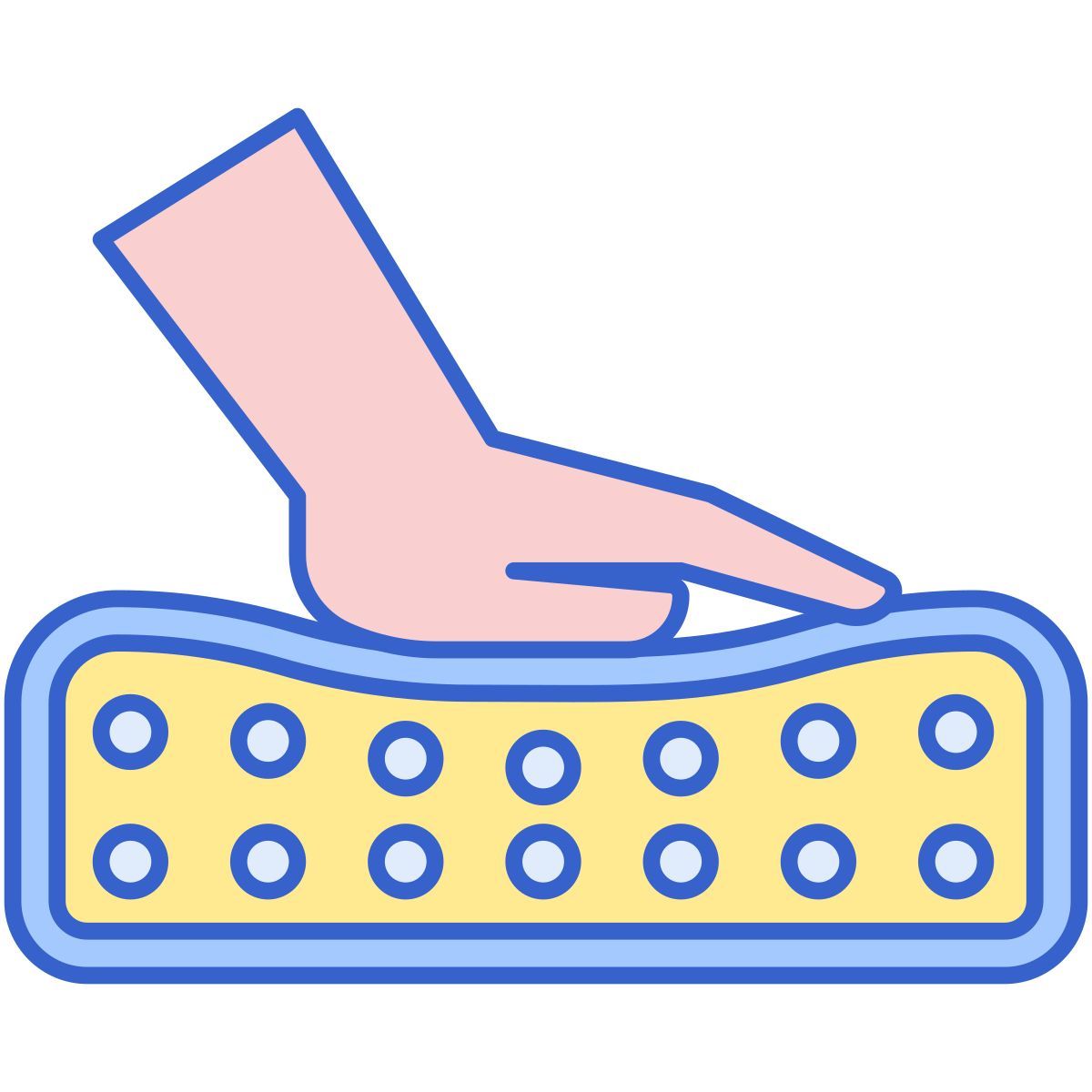 memory foam icon