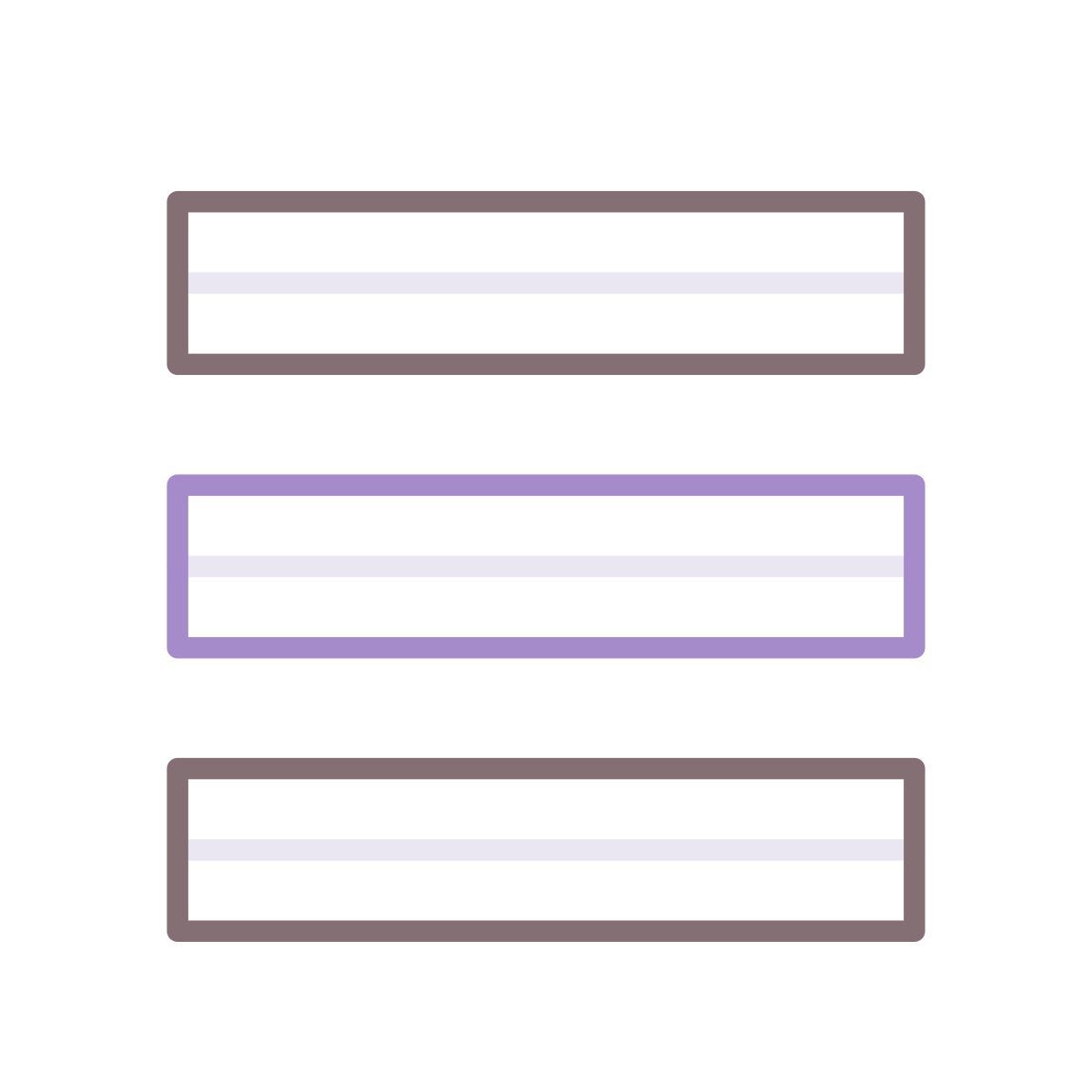 menu icon