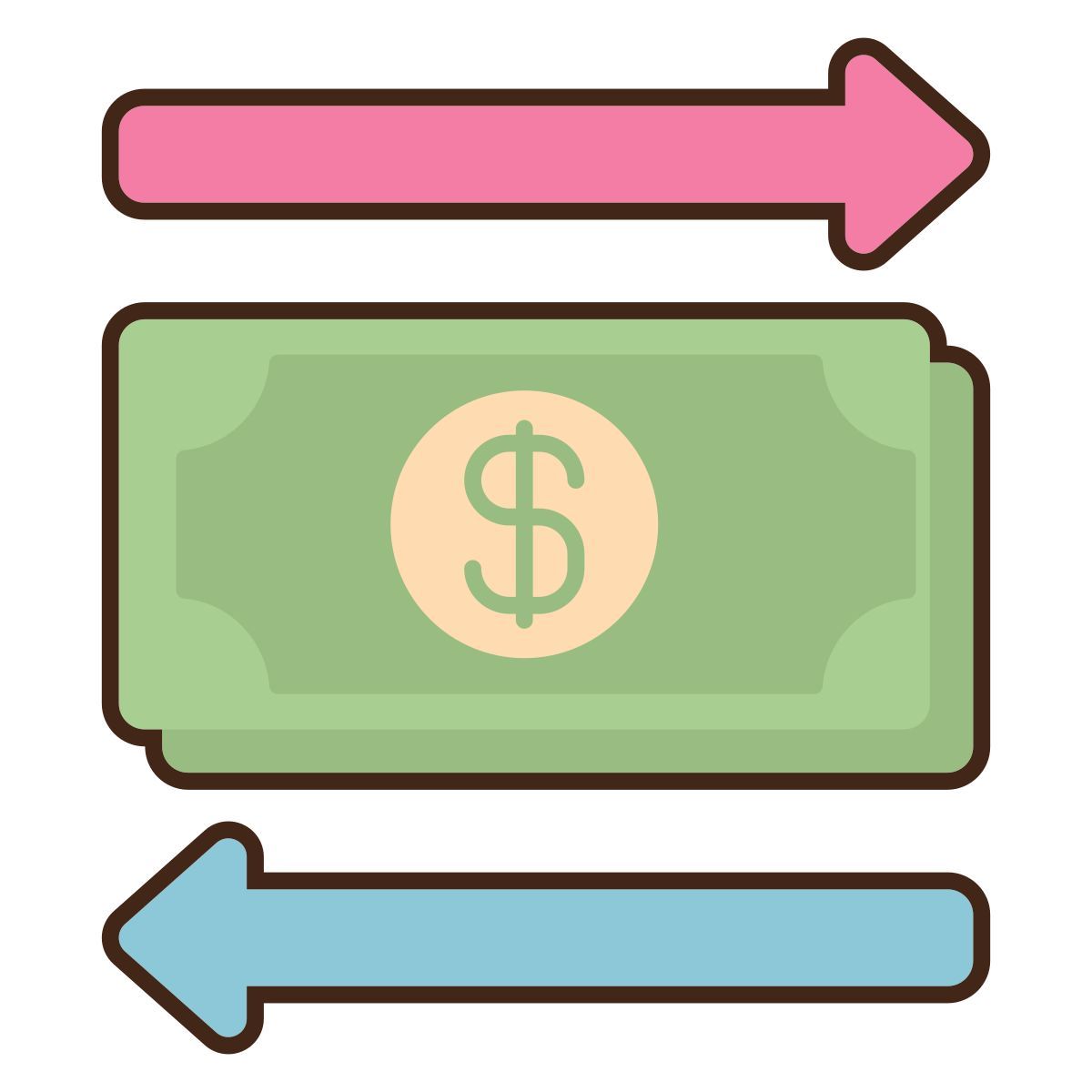money transfer icon