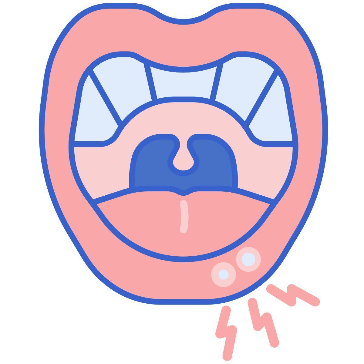 mouth hygiene icon