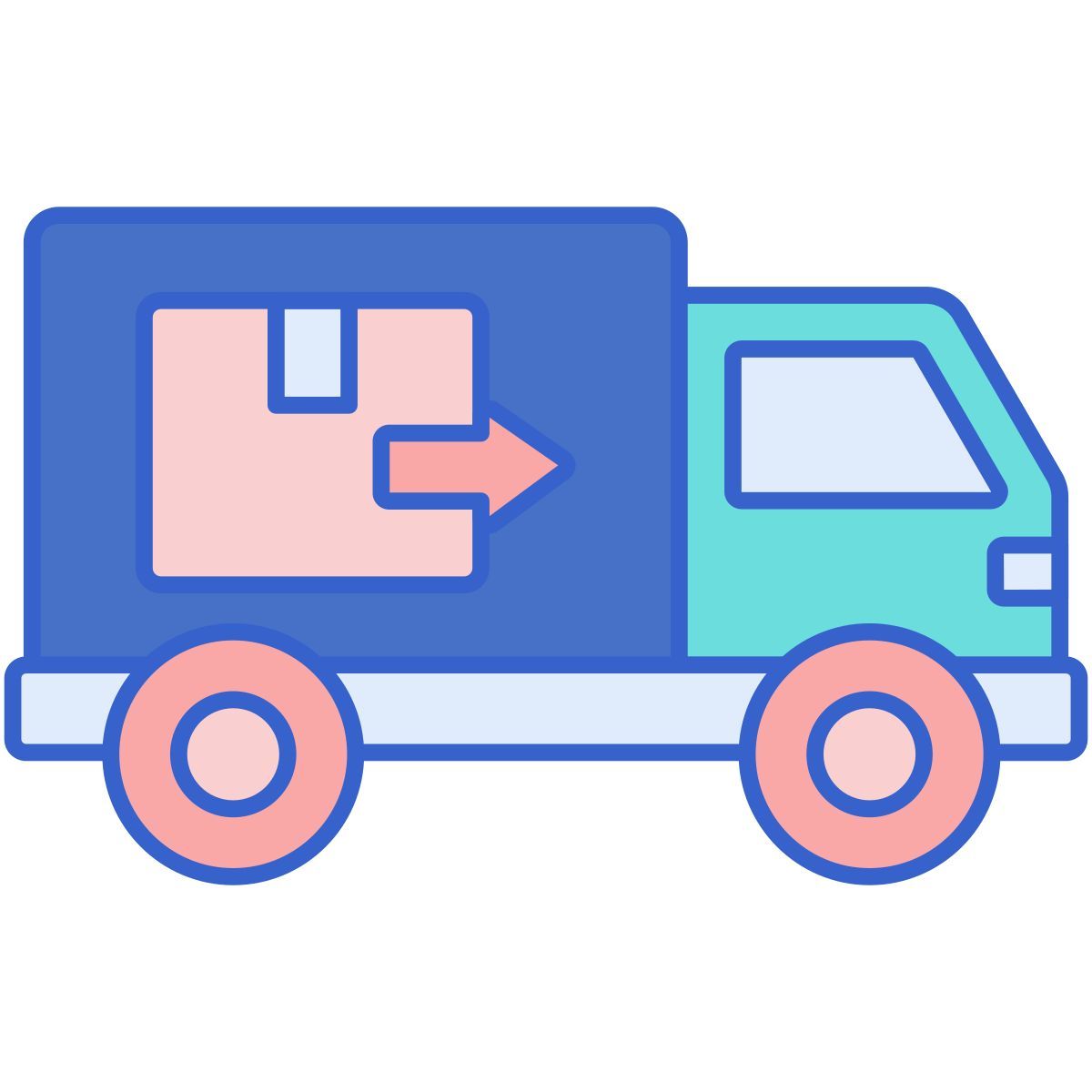 moving truck icon