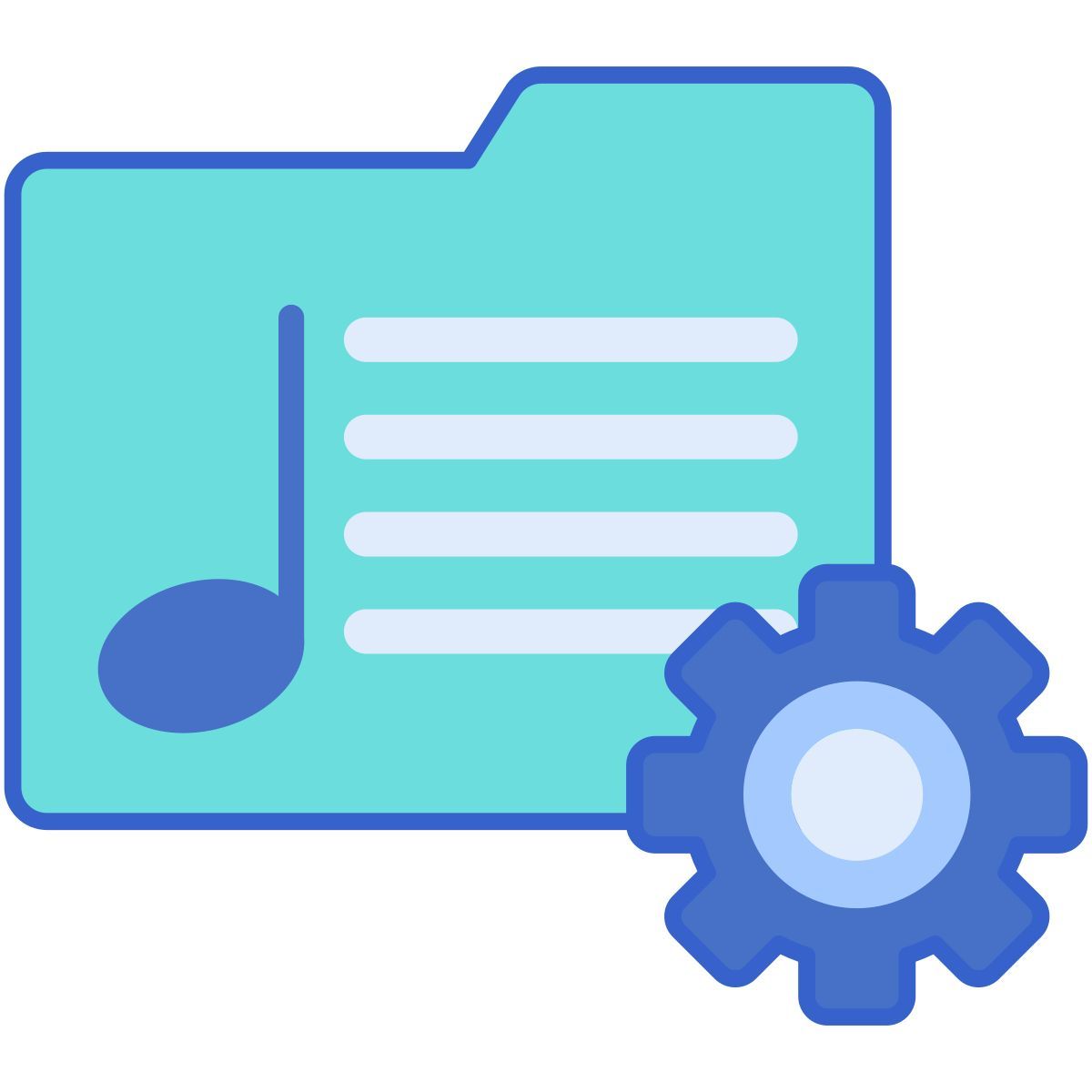 liste de lecture musicale icon