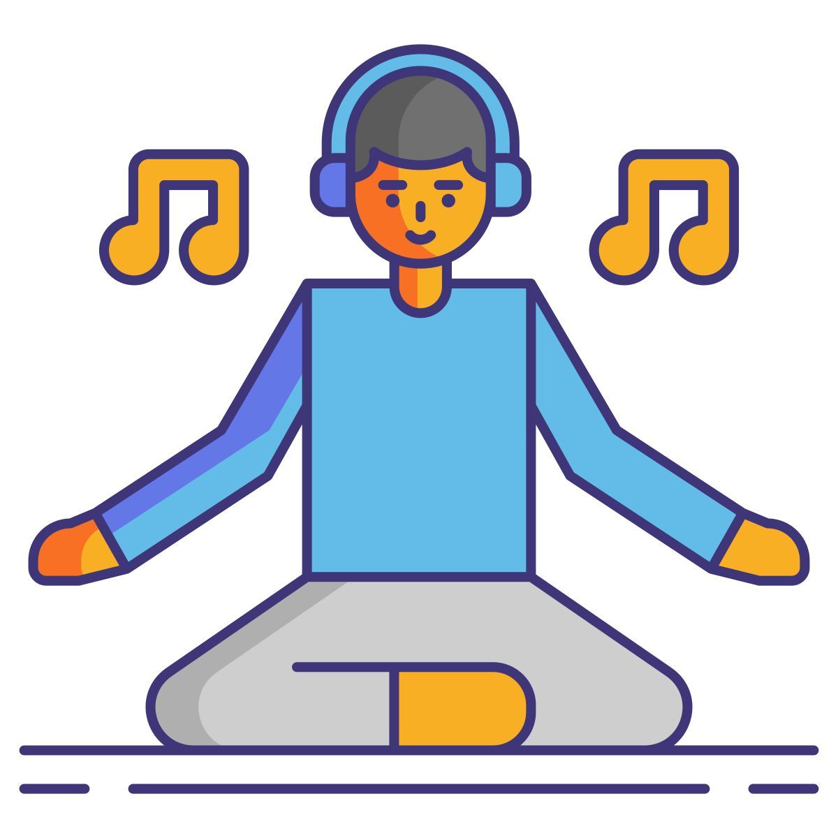music therapy icon