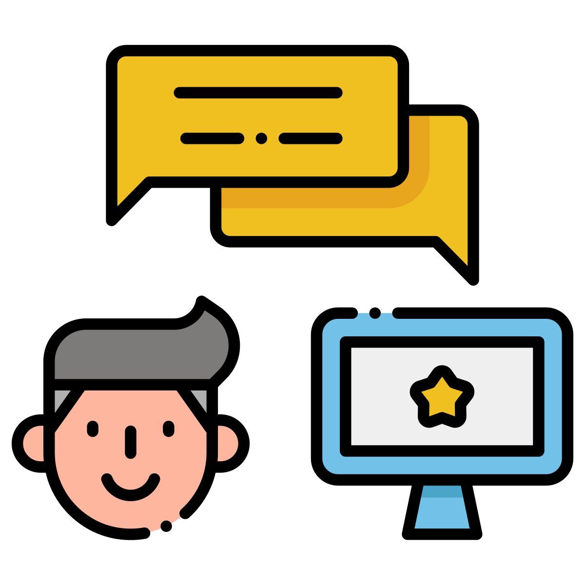 natural language processing icon
