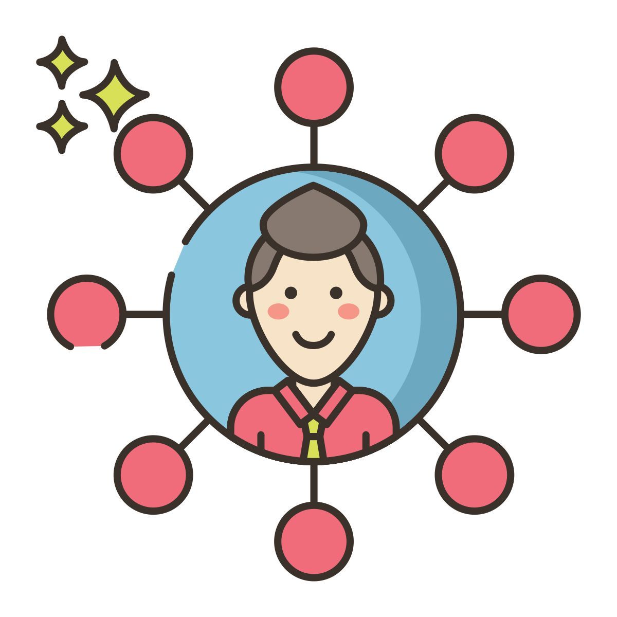 réseautage icon