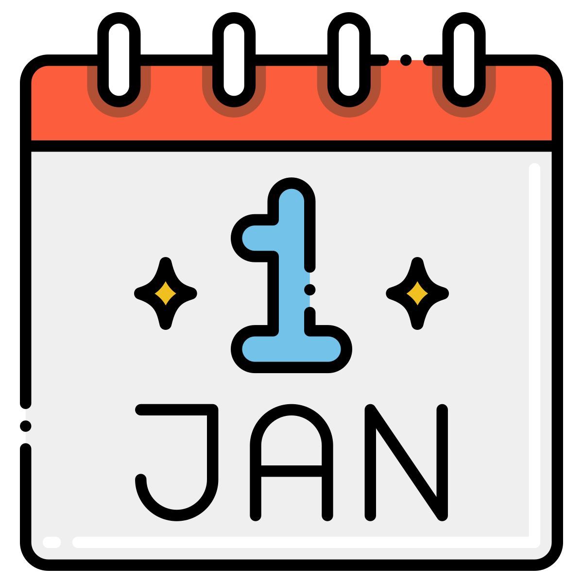 año nuevo icon
