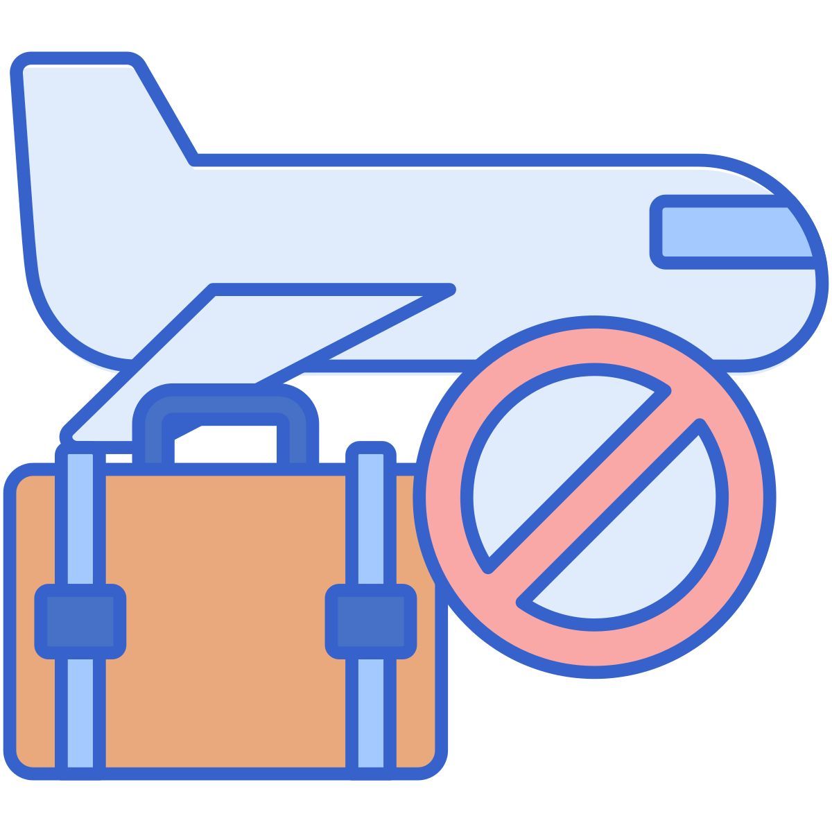 no viajar icon