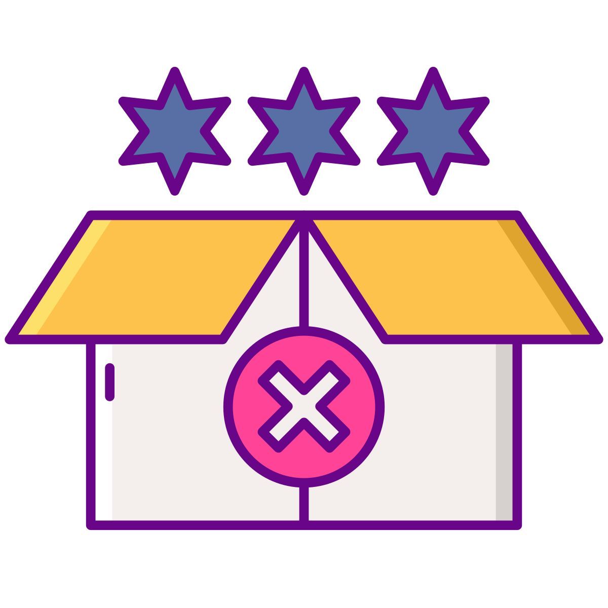 수락되지 않음 icon