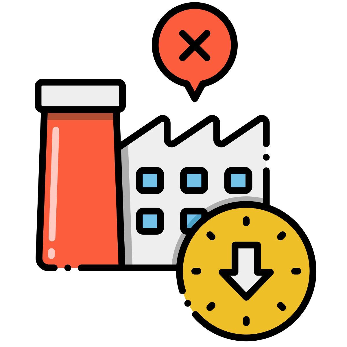 not working icon