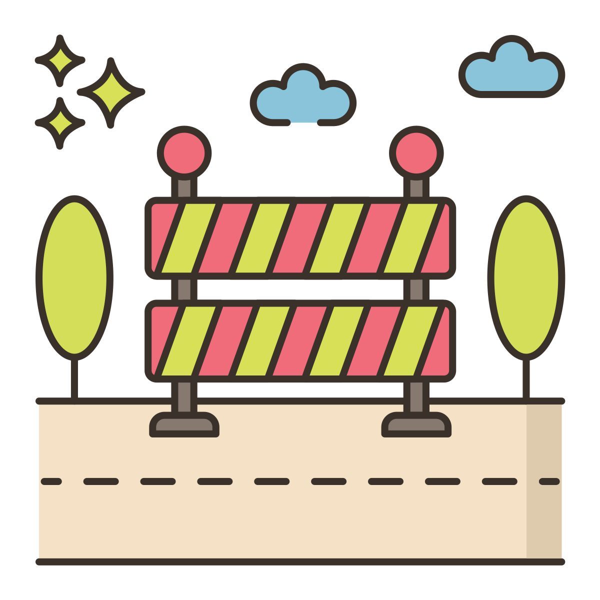 obstáculo icon