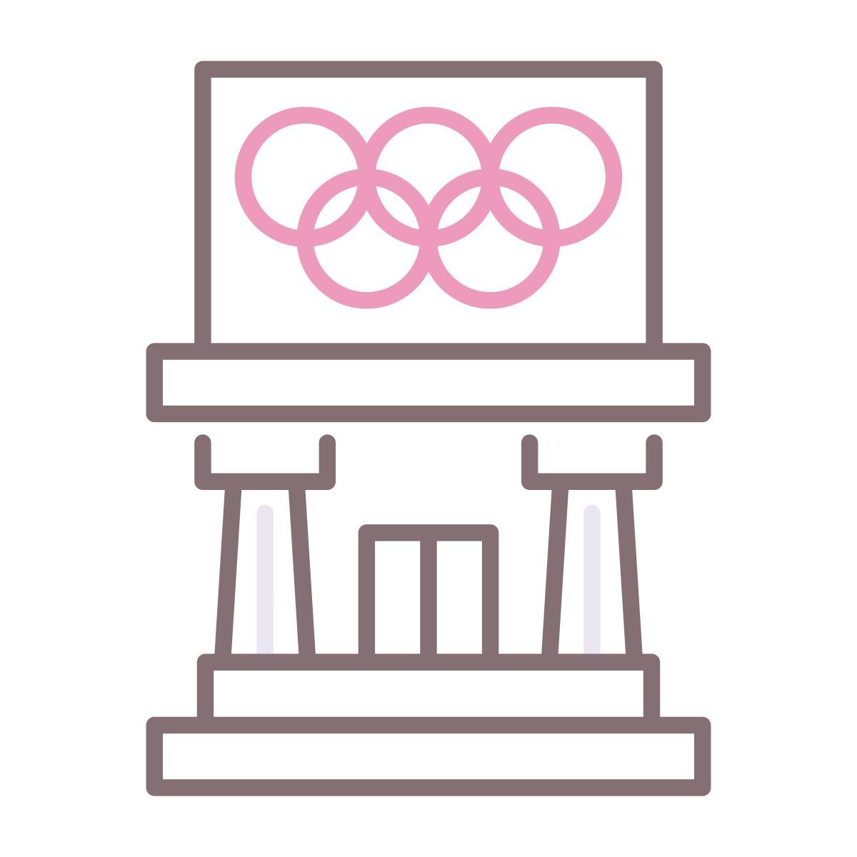 奥运五环 图标