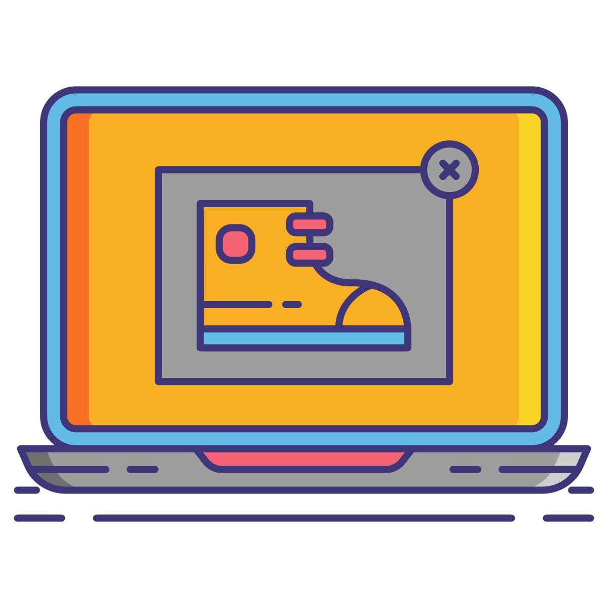 publicité en ligne icon