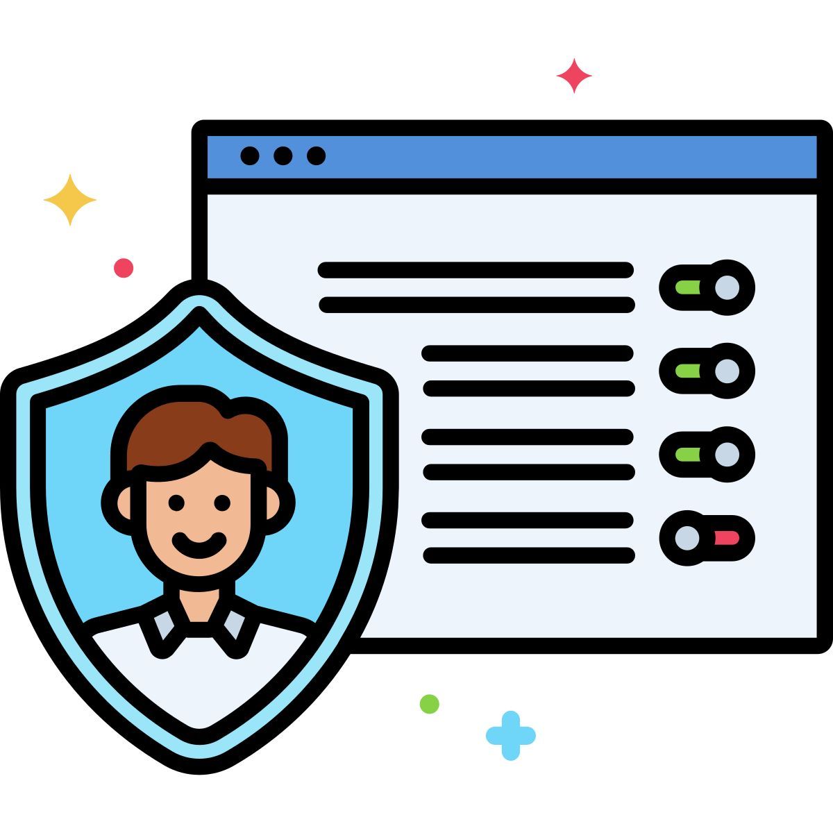 在线隐私 icon