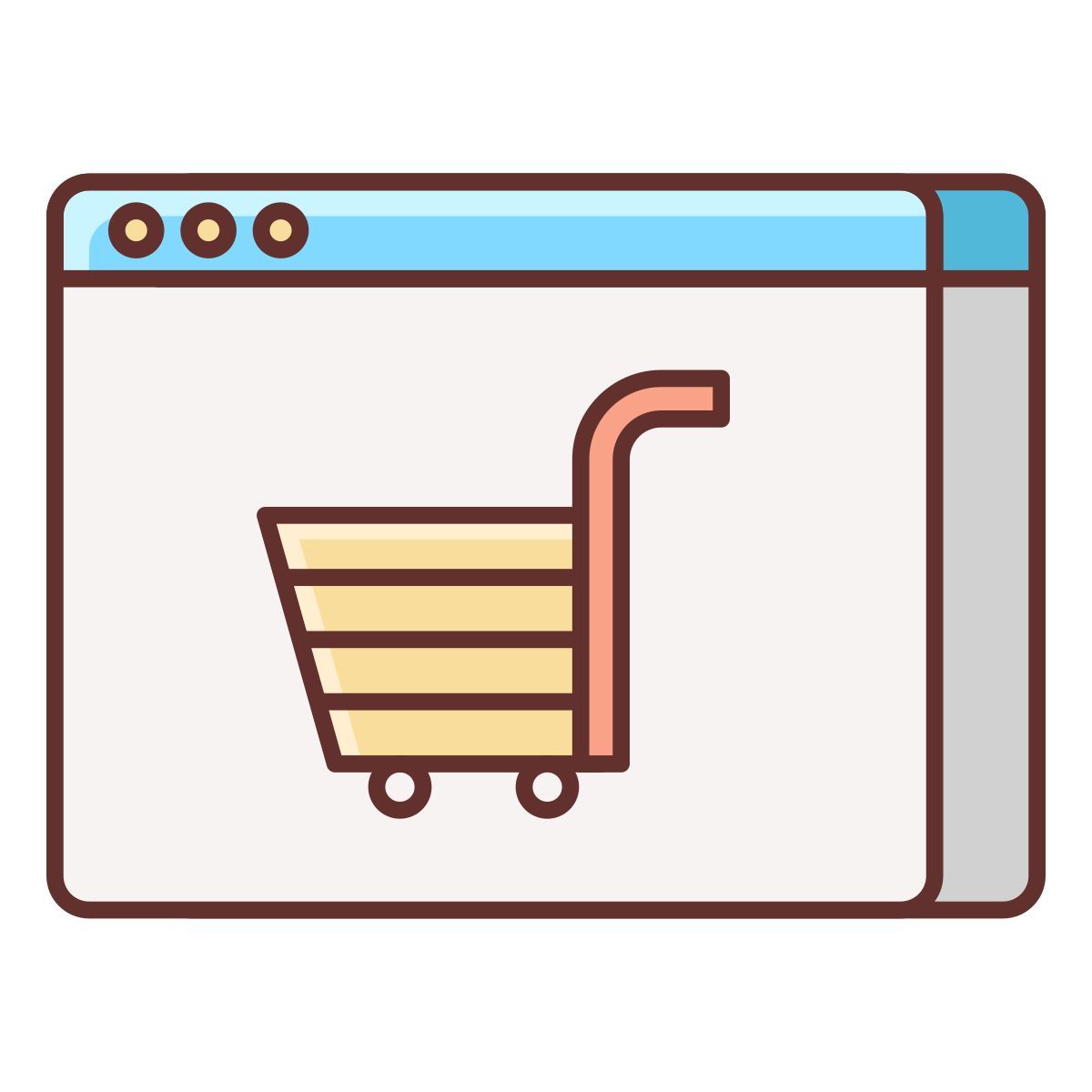 online shopping icon