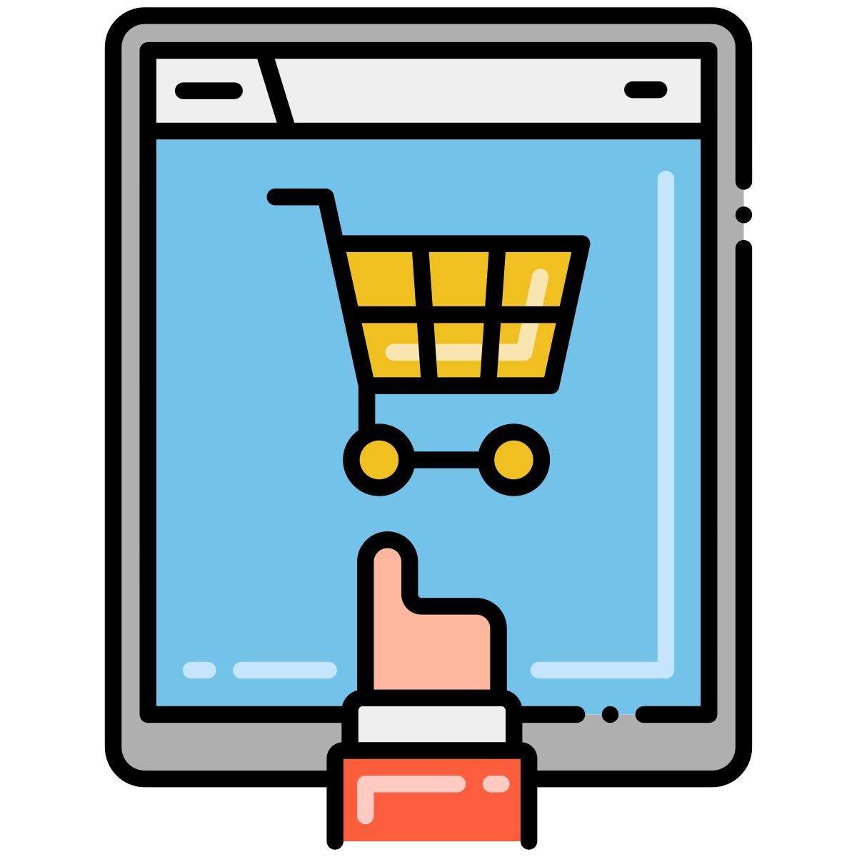 online shopping icon