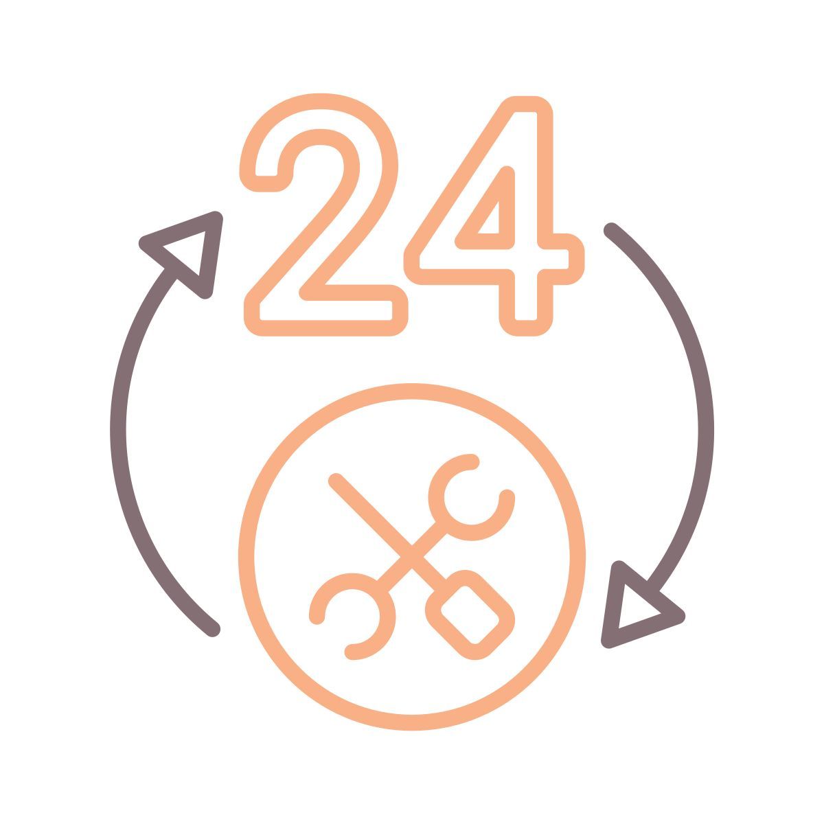 24시간 영업 icon
