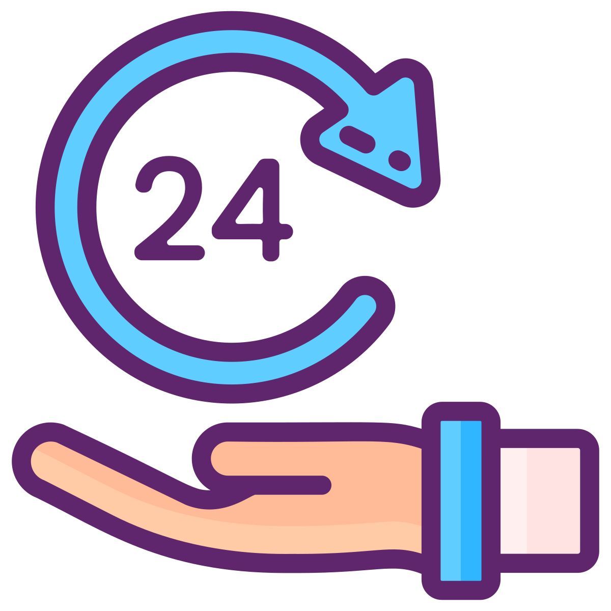 24시간 영업 icon