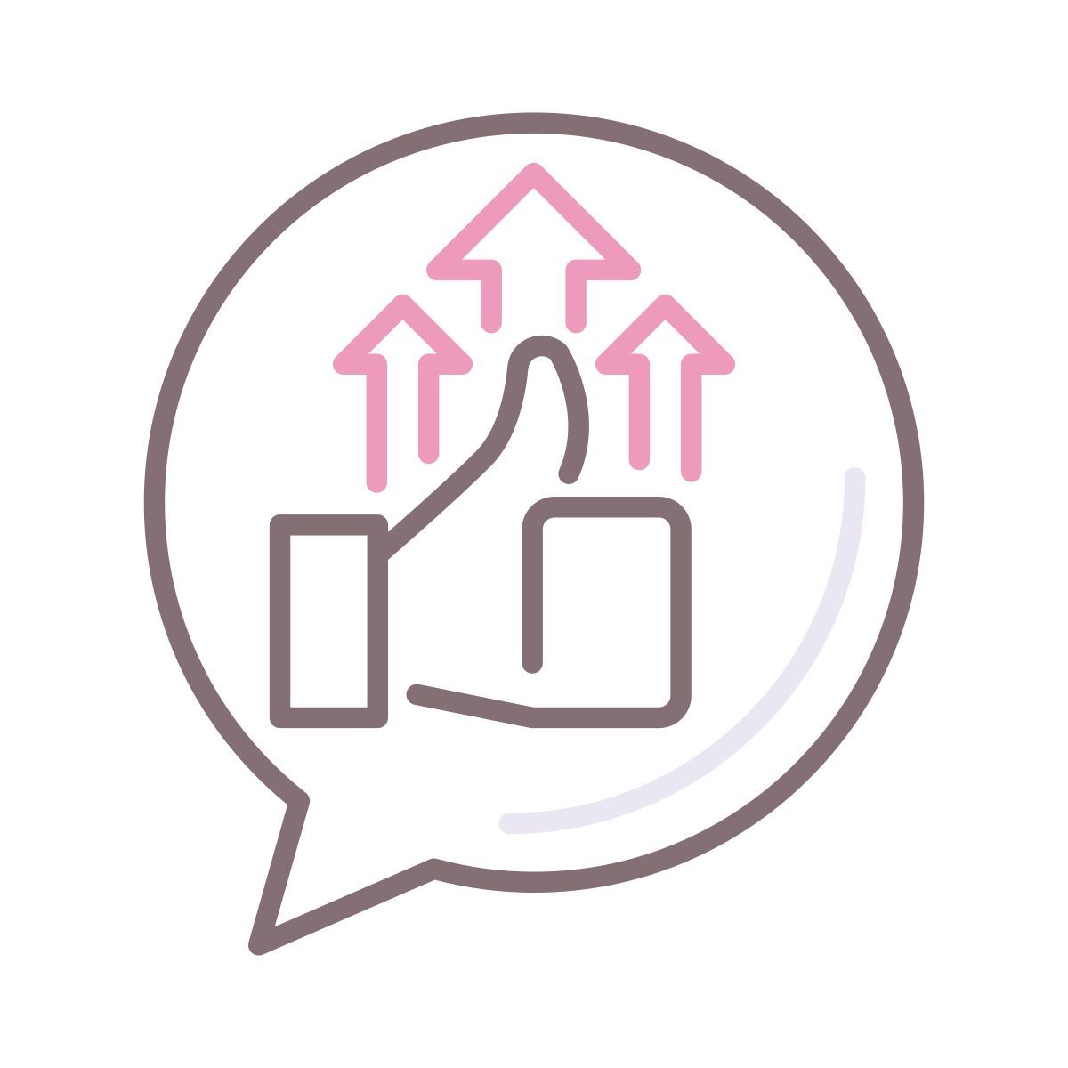 optimistic icon
