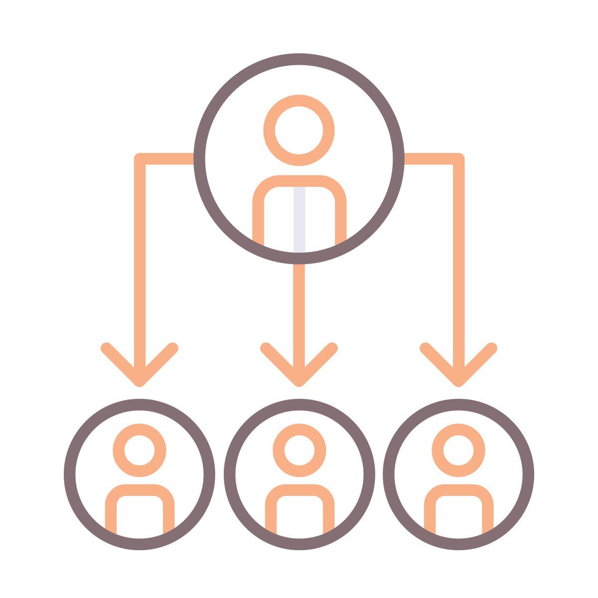 organization chart icon