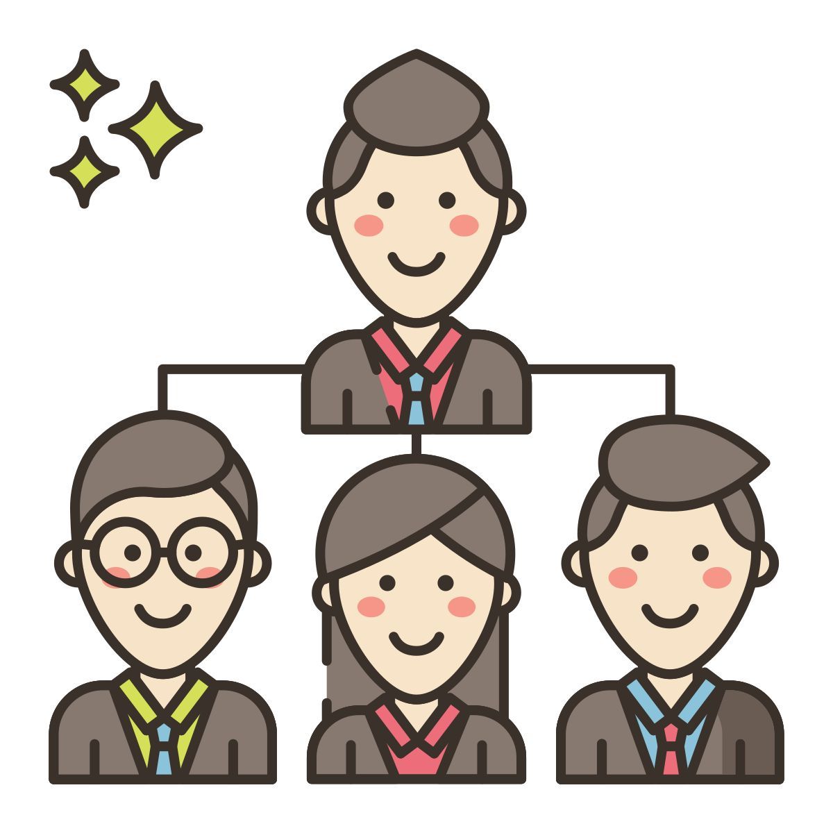 organization chart icon