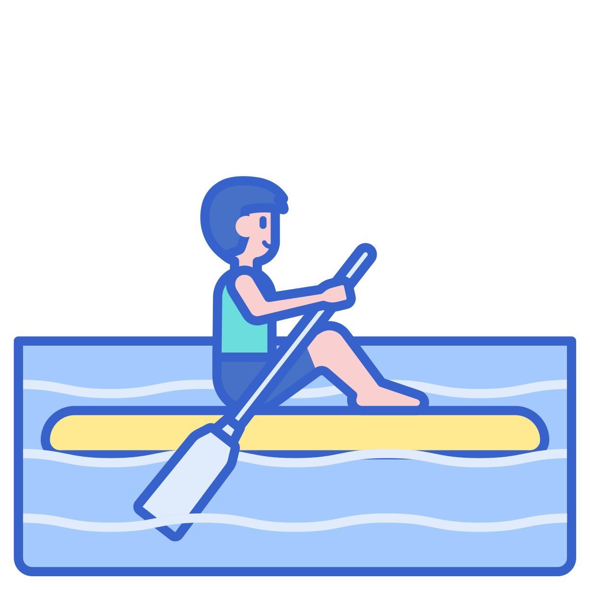 paddle board icon