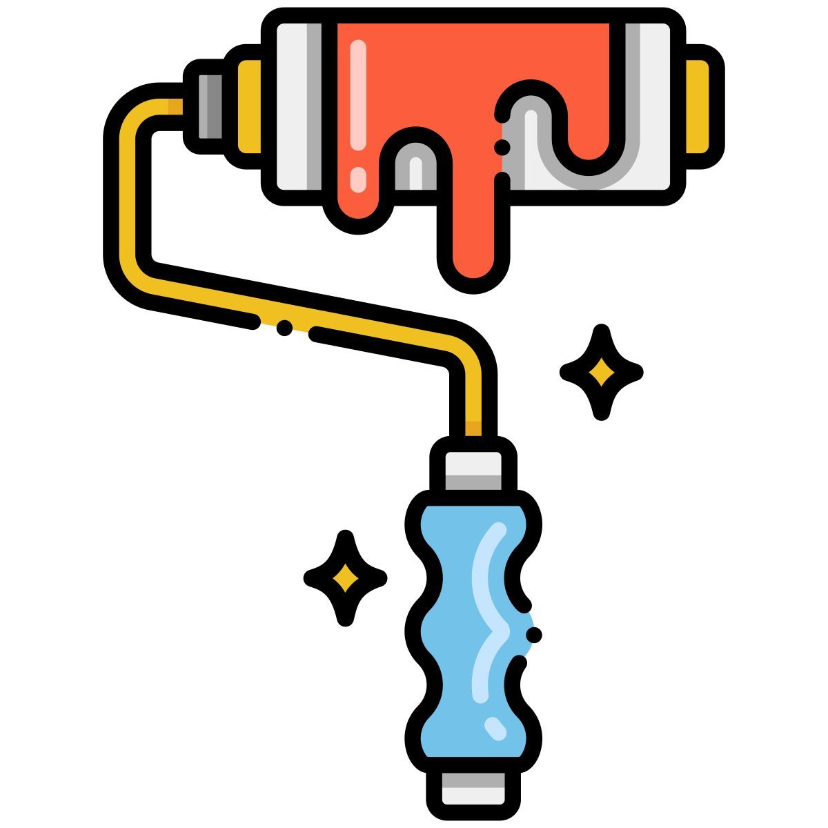 paint roller icon