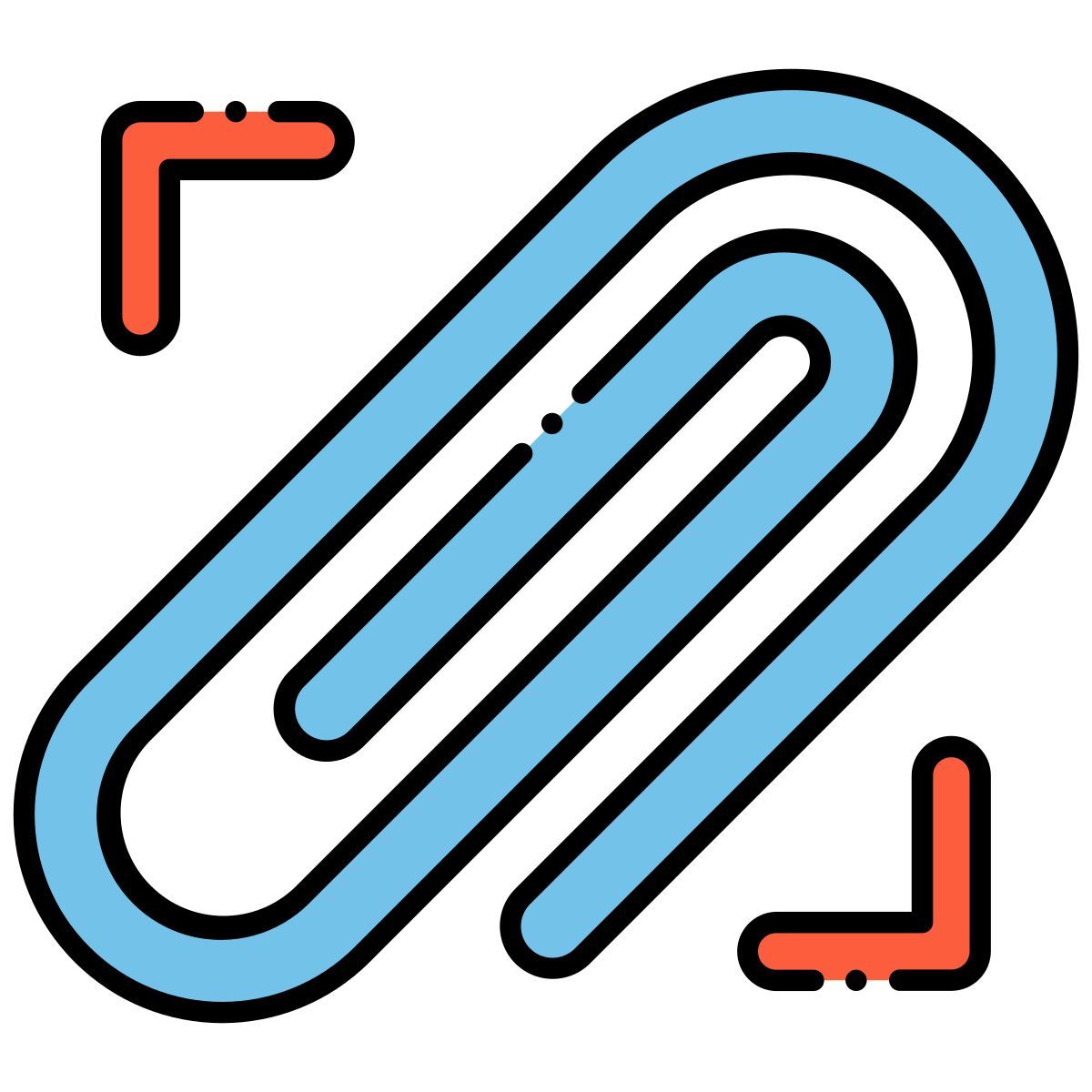 paper clip icon
