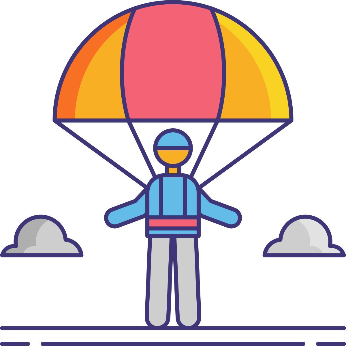 paragliding icon