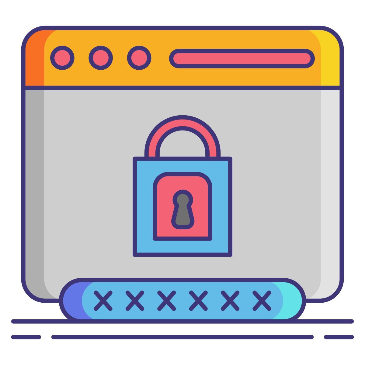 código de senha icon