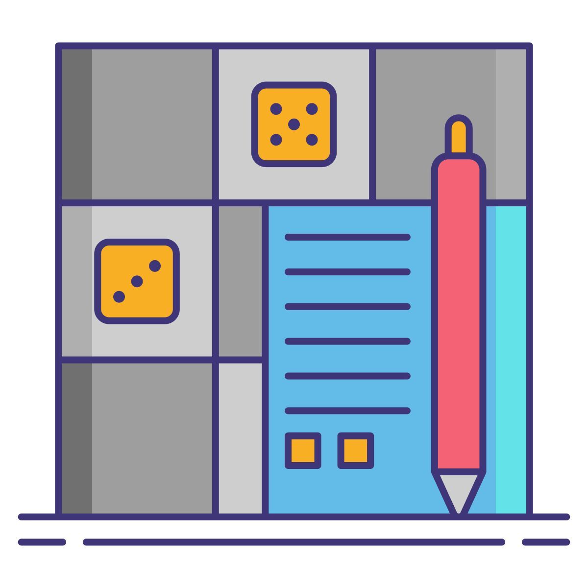 笔和纸 icon