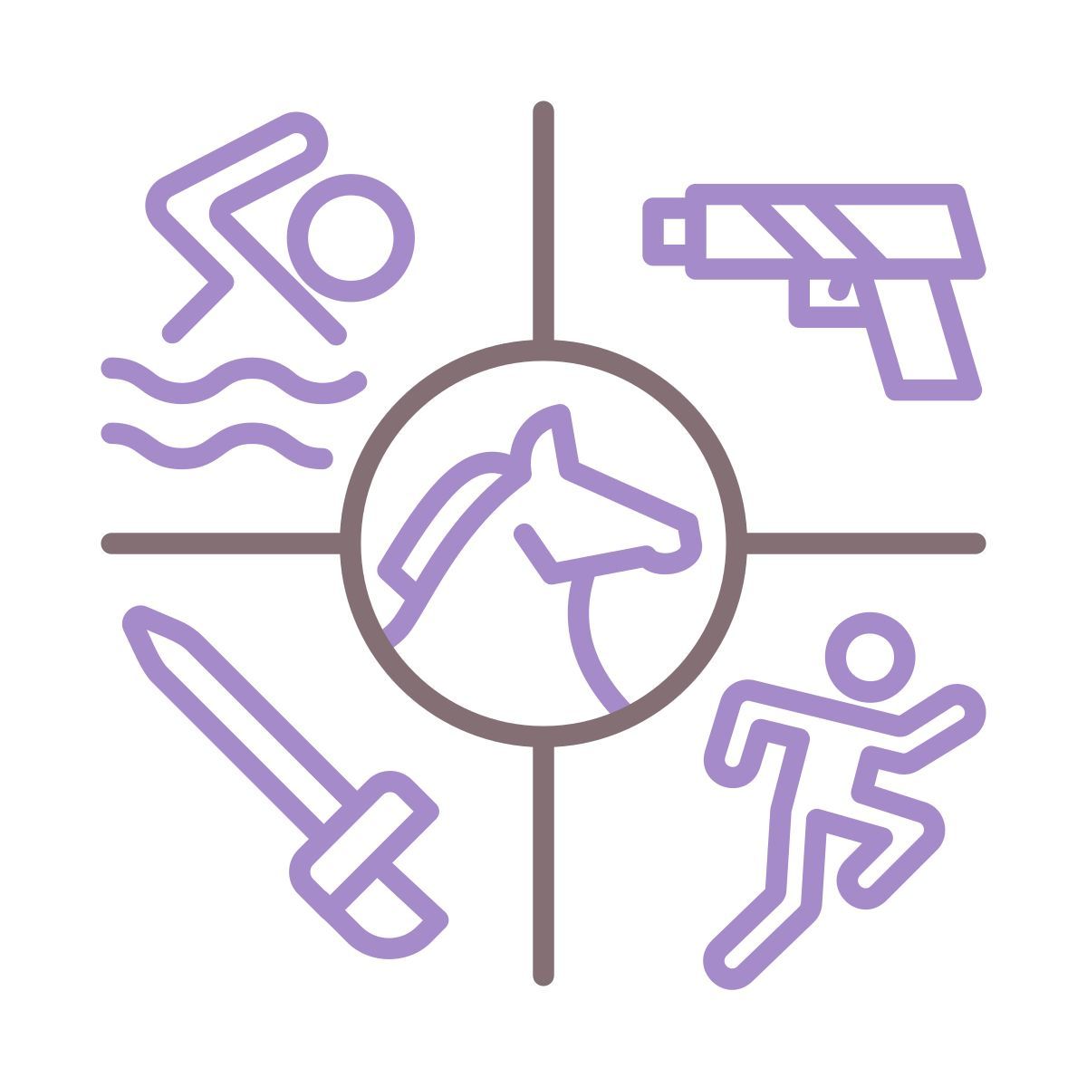 pentathlon icon