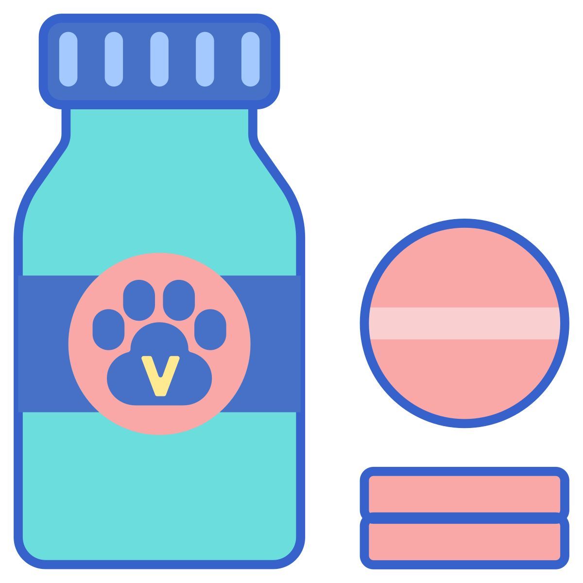 반려동물 약품 icon