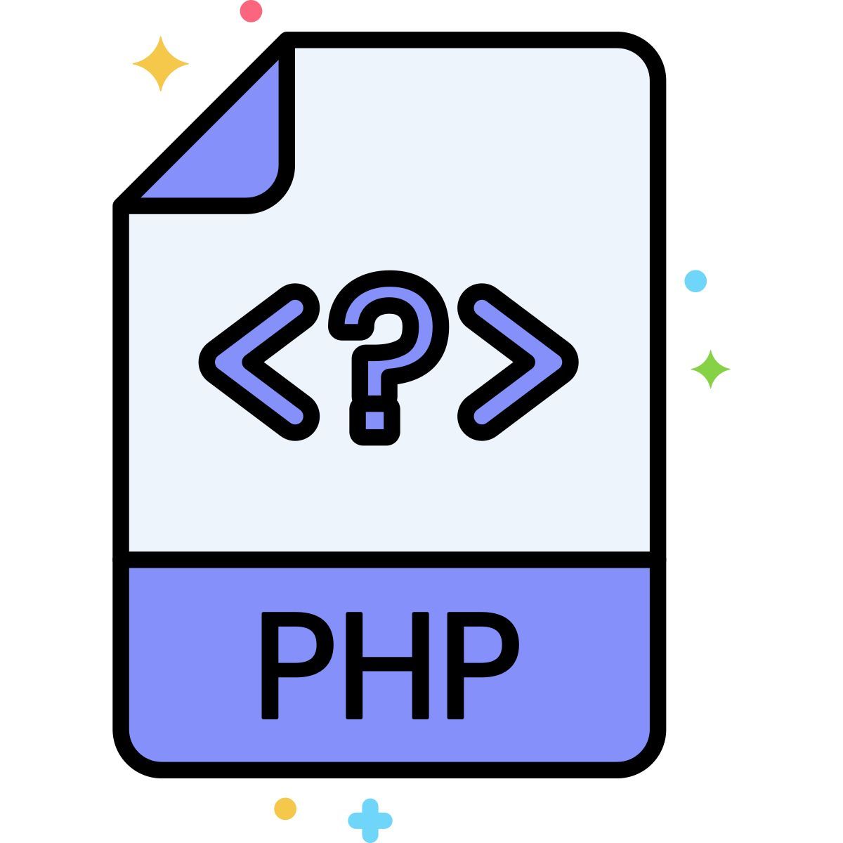 php code icon
