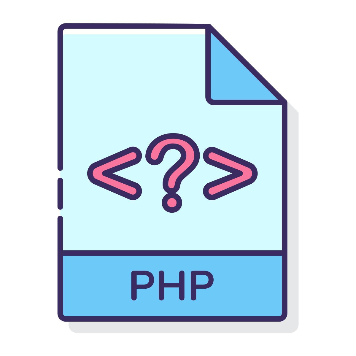 php code icon