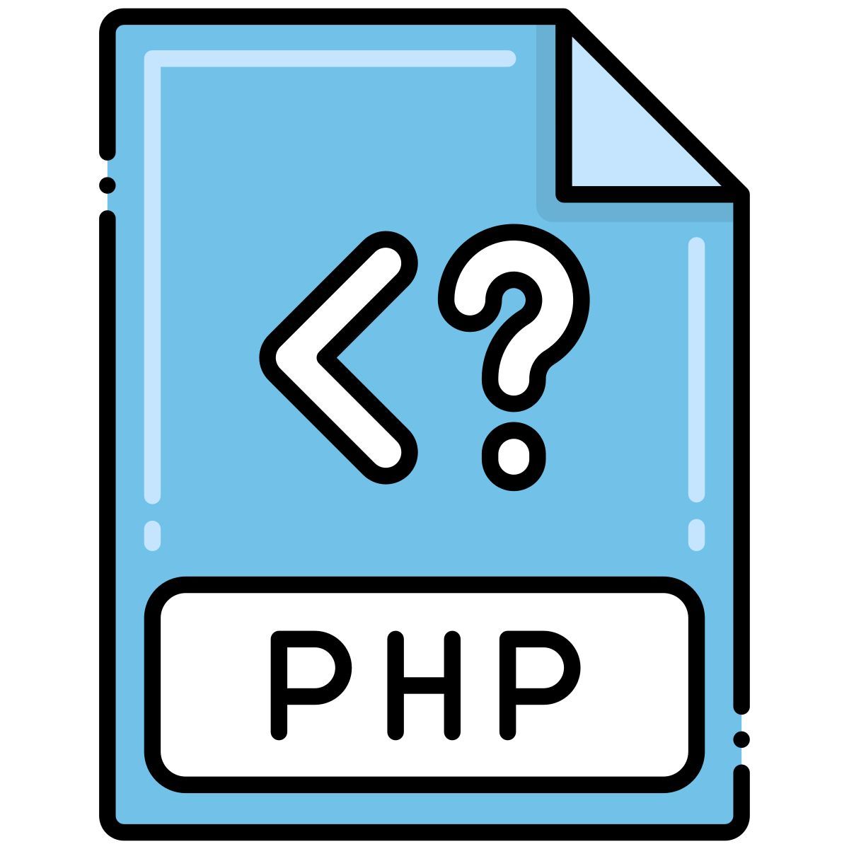 php code icon