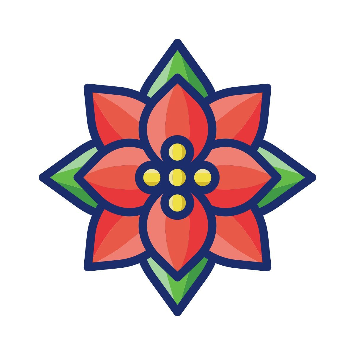 poinsettia icon