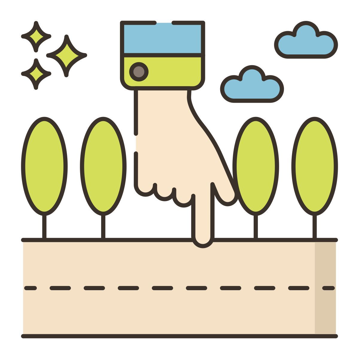 indiquer icon