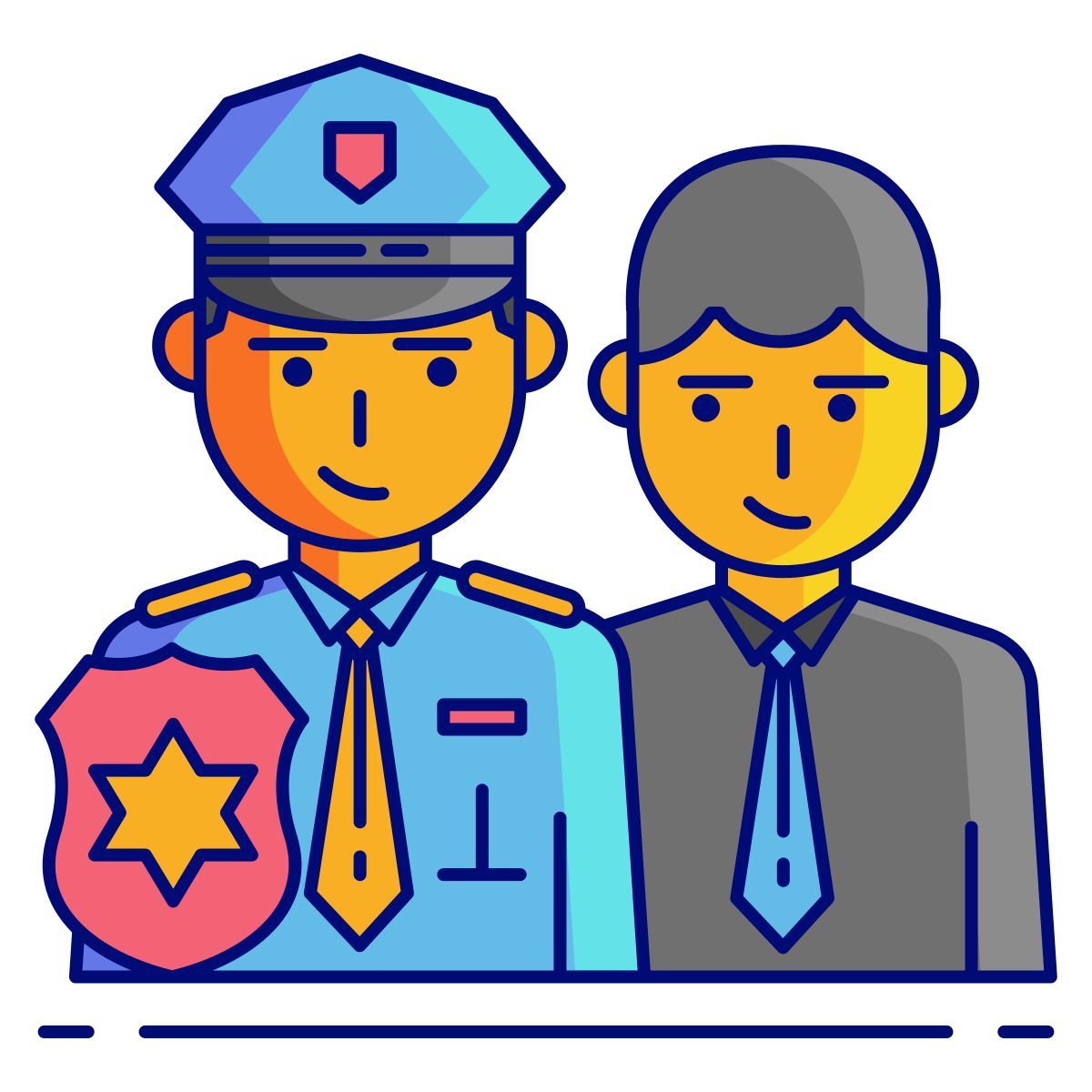 polizia stradale icon