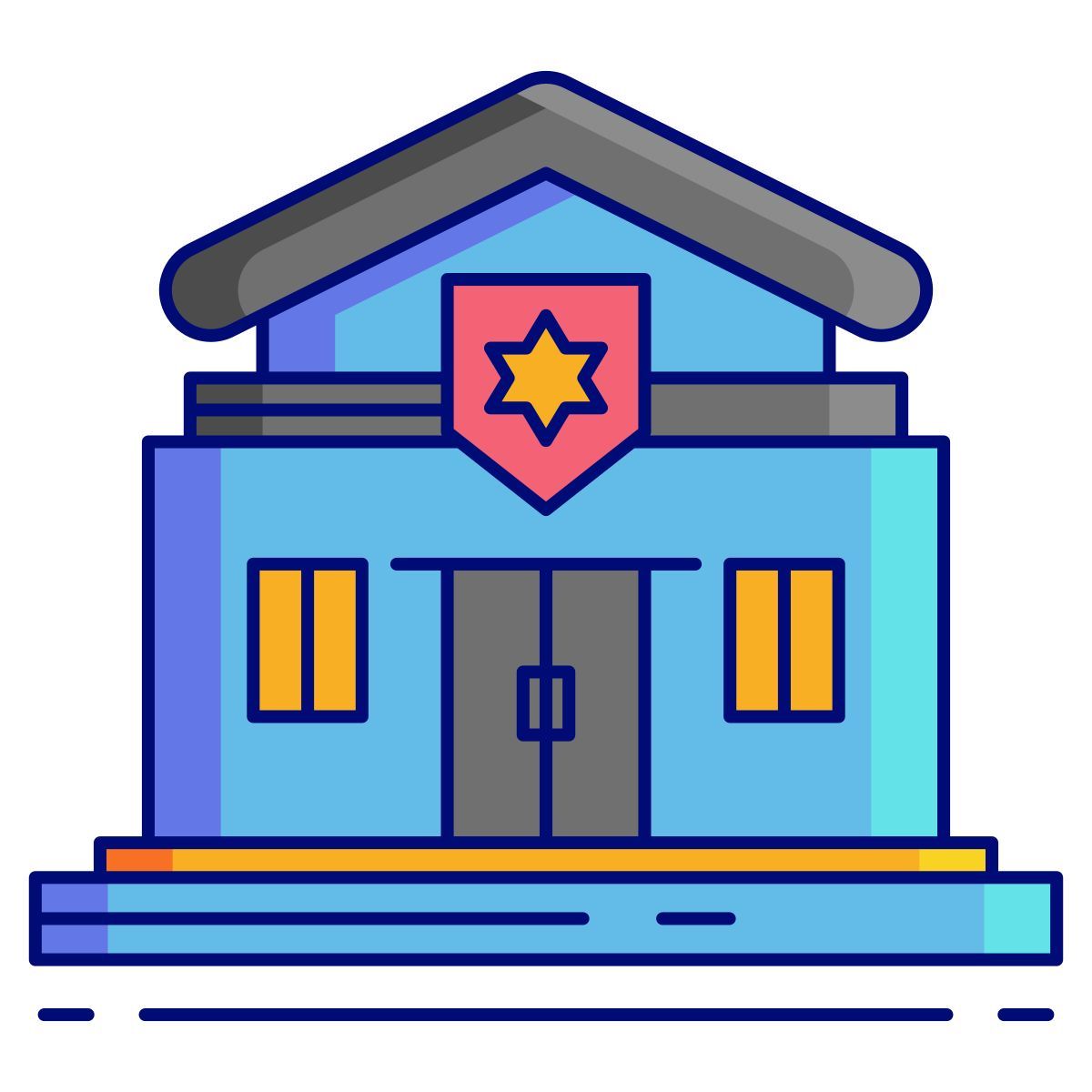 poste de police icon