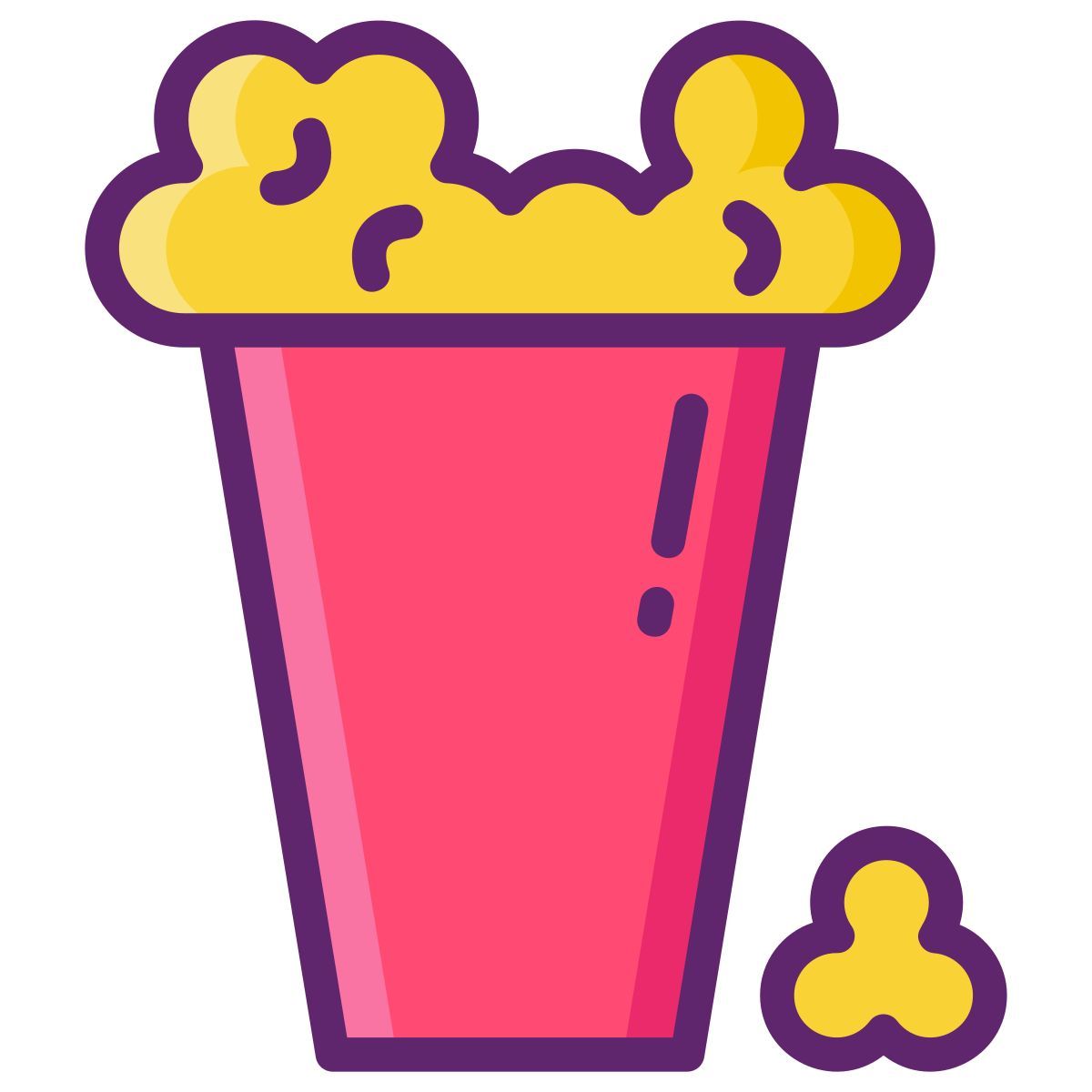 Pop corn icon