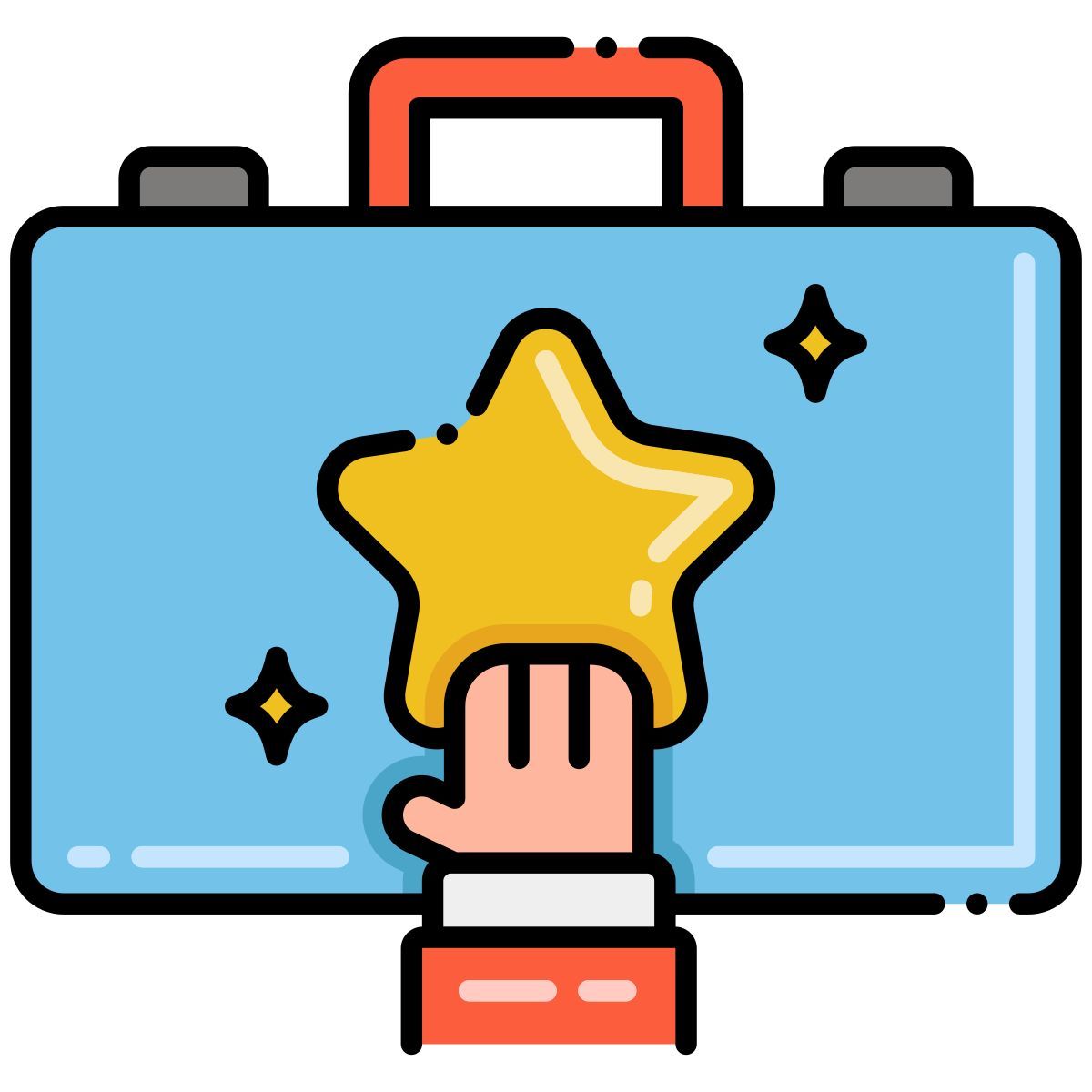 cartella del portfolio icon
