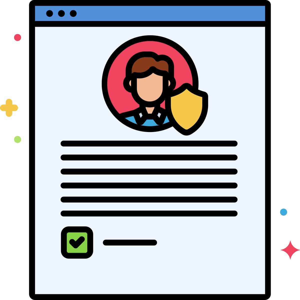 politica sulla riservatezza icon