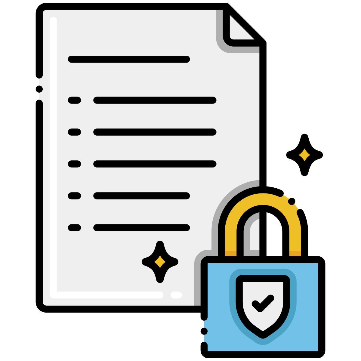 política de privacidad icon