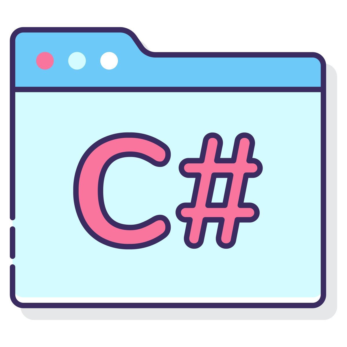 프로그램 작성 icon