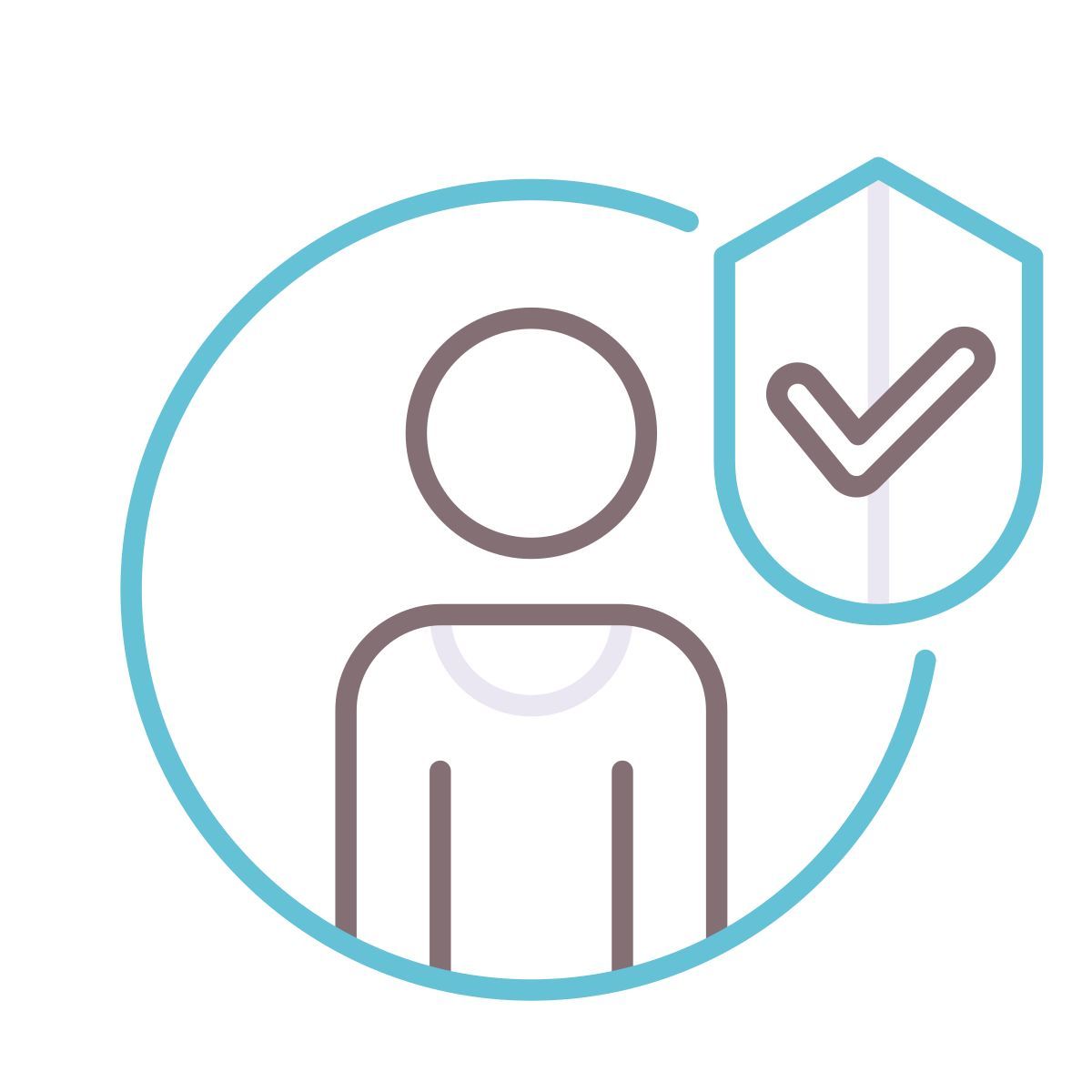 protected profile icon